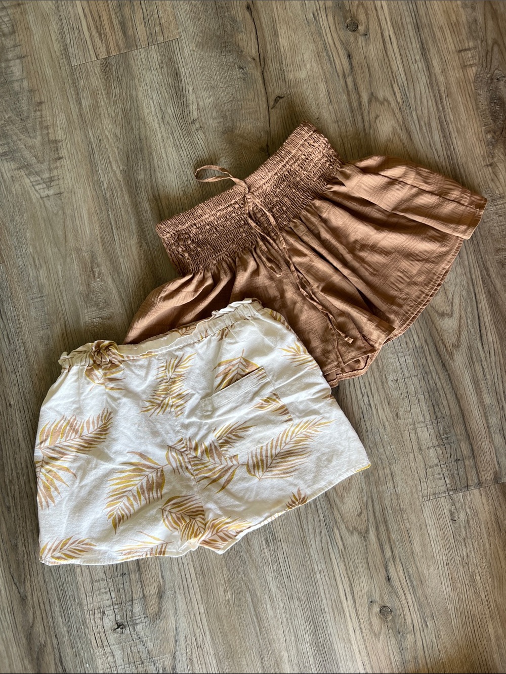 Shein Women's High Waist Rust/Brown Shorts